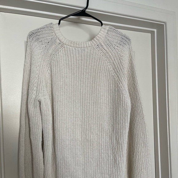 Madewell Oversize Cream Sweater - Picture 2 of 6